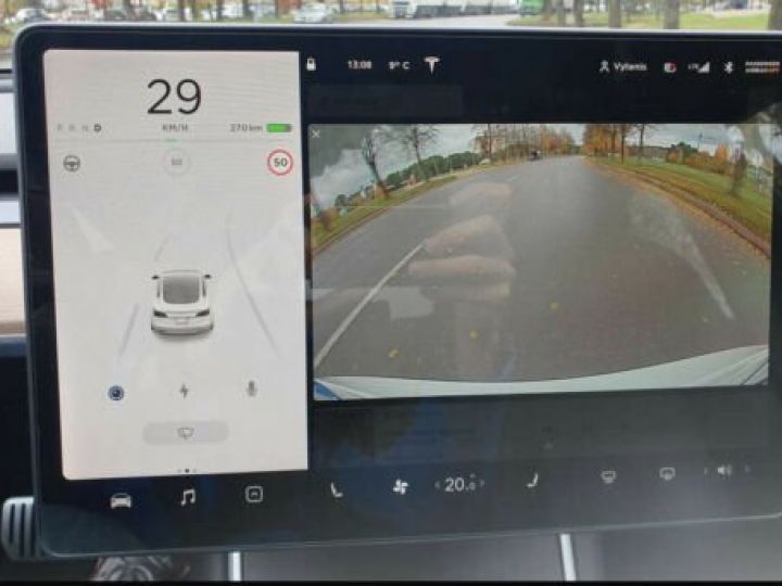 Tesla Model 3 STANDARD PLUS LED FSD Full self driving Blanc - 9