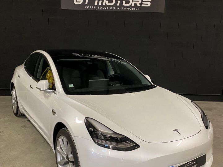 Tesla Model 3 TESLA Model 3 Grande Autonomie Blanc - 1