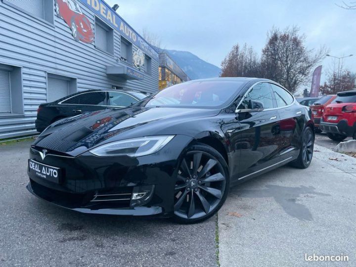 Tesla Model S 90D Dual Motor AutoPilote TVA Noir - 2