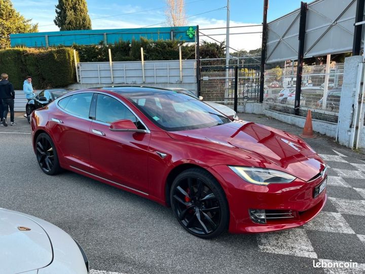 Tesla Model S p 100 d 761cv ludicrous en stock garantie 12 mois Rouge - 3