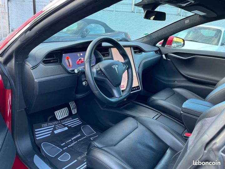 Tesla Model S p 100 d 761cv ludicrous en stock garantie 12 mois Rouge - 6