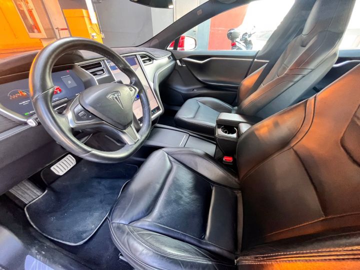 Tesla Model S P90D LUDICROUS DUAL MOTOR Rouge Vendu - 20