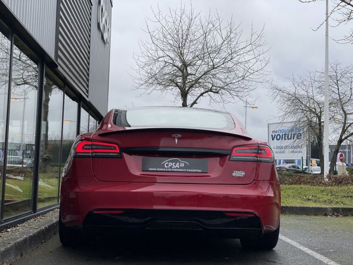 Tesla Model S  plaid 1020cv - 239KW ROUGE MULTICOUCHE - 6