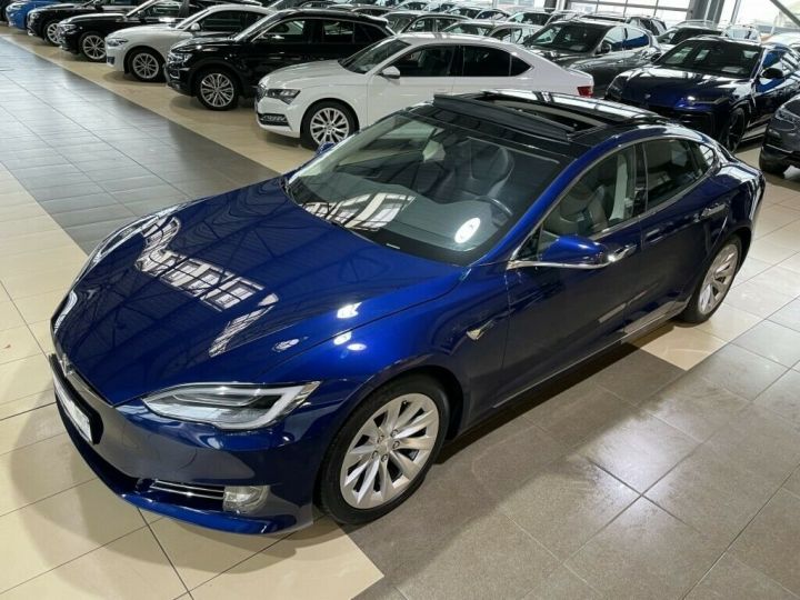 Tesla Model S Tesla Model S D75 Autopilot2.5 Xenon Pano bleu - 1