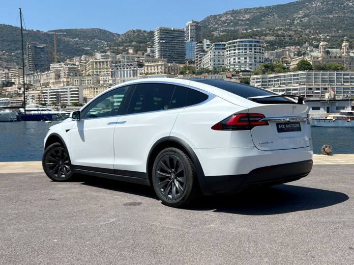 Tesla Model X 100D DUAL MOTOR 7 PLACES - TVA RECUPERABLE Blanc Nacré Occasion - 19