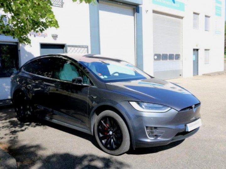 Tesla Model X 100D PERFORMANCE AWD      Electrique GRIS METAL - 2