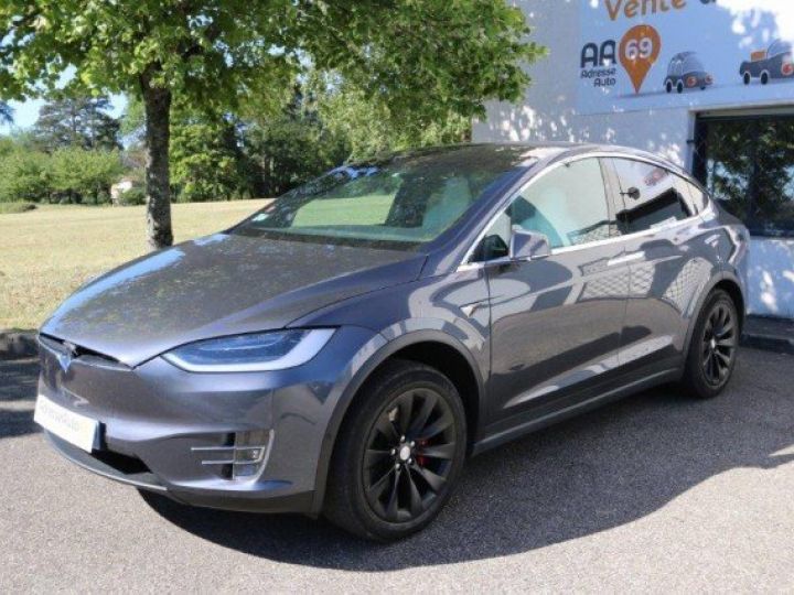 Tesla Model X 100D PERFORMANCE AWD      Electrique GRIS METAL - 4