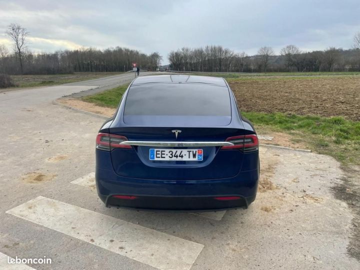 Tesla Model X 90 kWh All-Wheel Drive Performance Bleu - 10