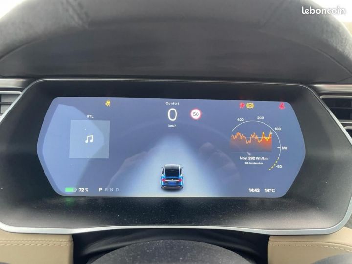 Tesla Model X 90 kWh All-Wheel Drive Performance Bleu - 17