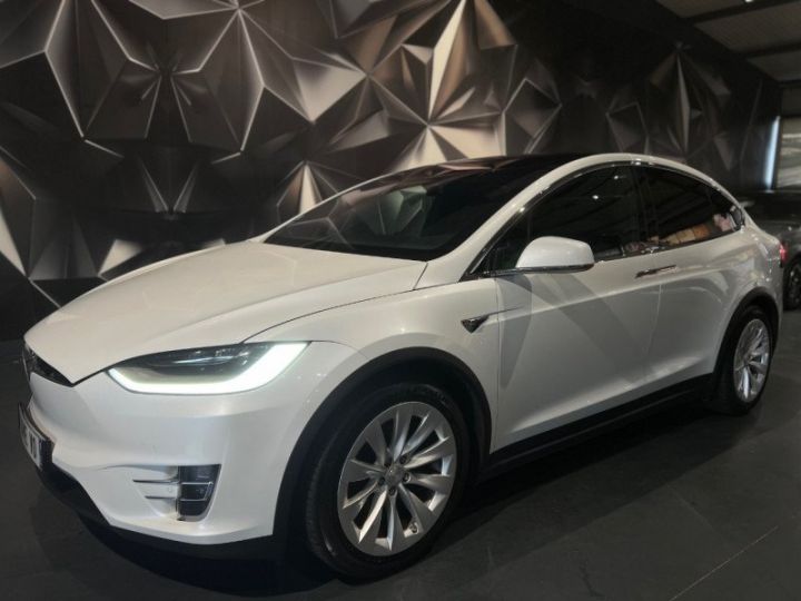 Tesla Model X LONG RANGE Blanc - 1