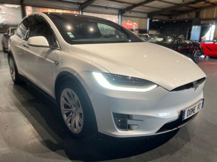 Tesla Model X LONG RANGE Blanc - 3