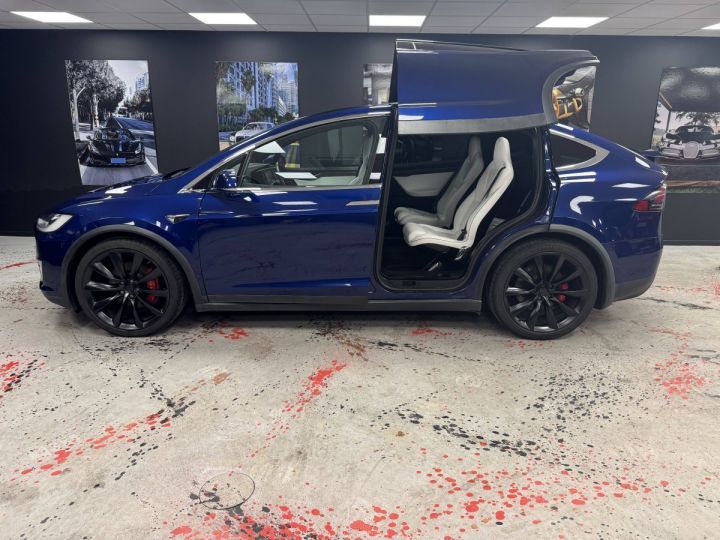 Tesla Model X P100Performance Ludicrous Dual Motor BLEU - 20