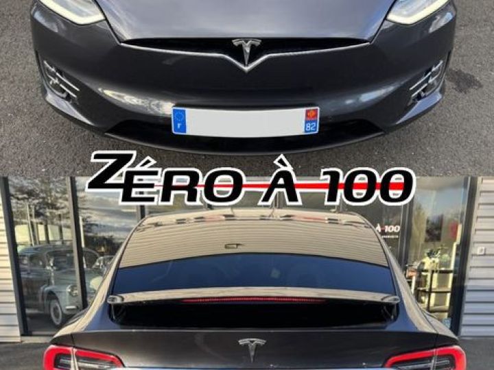 Tesla Model X Performance EV AWD 796 ch Gris - 3