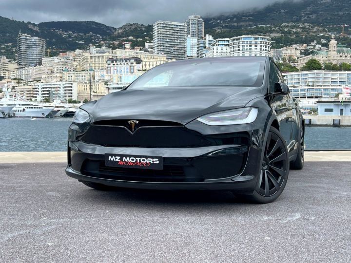 Tesla Model X PHASE 2 670 DUAL-MOTOR AWD 100 KWH 7 PLACES Noir Vendu - 3