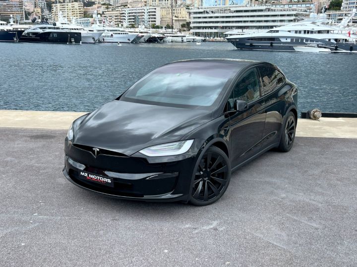 Tesla Model X PHASE 2 670 DUAL-MOTOR AWD 100 KWH 7 PLACES Noir Vendu - 4