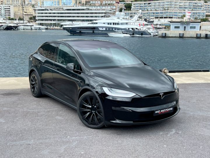 Tesla Model X PHASE 2 670 DUAL-MOTOR AWD 100 KWH 7 PLACES Noir Vendu - 13