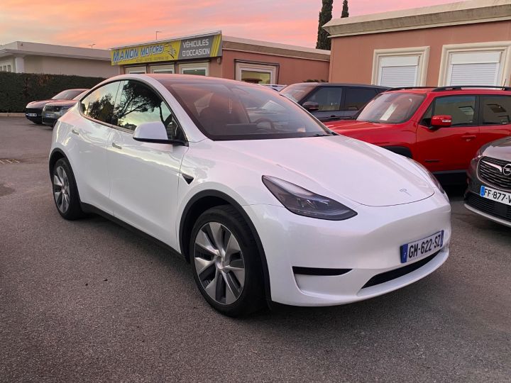 Tesla Model Y TESLA MODELE Y PROPULSION 1ERE MAIN !!!!!! Blanche Nacree - 1