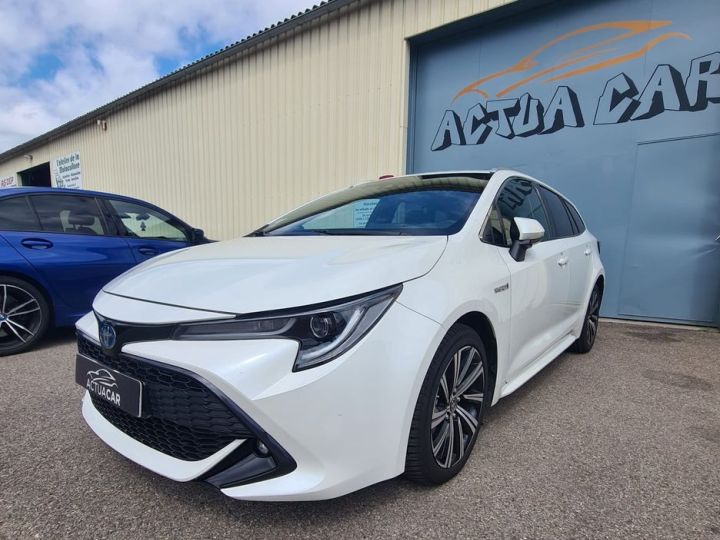 Toyota Corolla hybride touring sport dynamique 122ch Blanc - 3