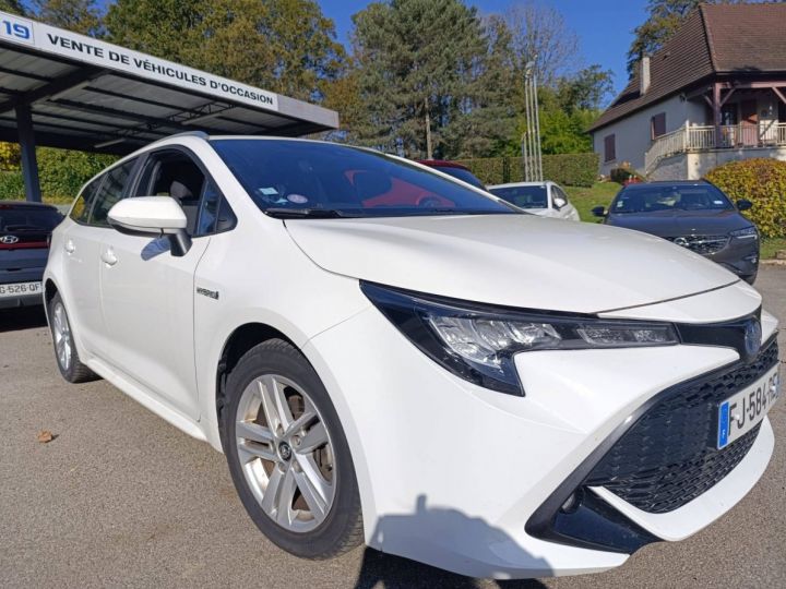 Toyota Corolla Touring Spt 122h Dyn Business sté BLANC - 1