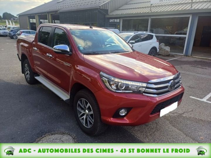 Toyota Hilux IV DOUBLE CABINE 2.4 D-4D 150 LOUNGE BVA Rouge Foncé - 1