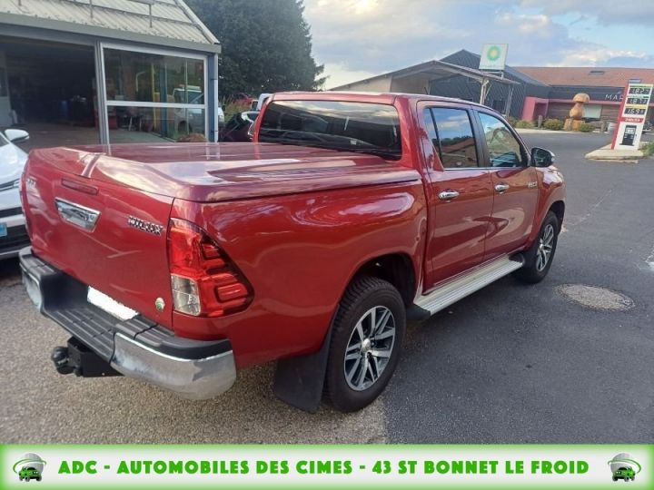 Toyota Hilux IV DOUBLE CABINE 2.4 D-4D 150 LOUNGE BVA Rouge Foncé - 3