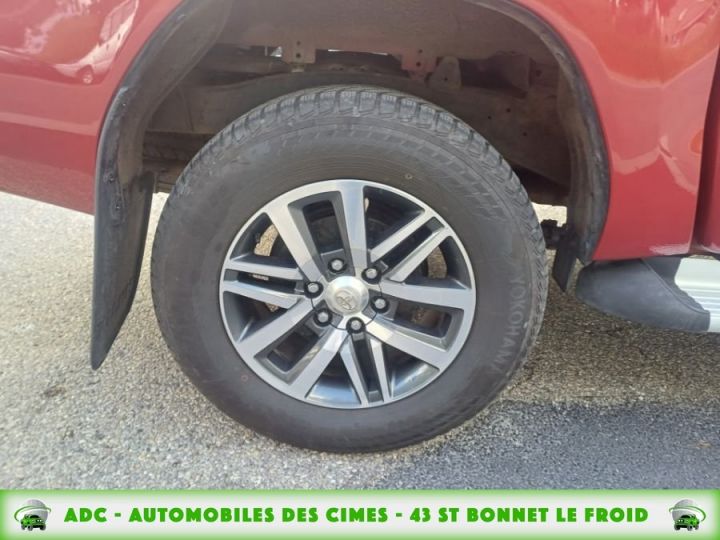 Toyota Hilux IV DOUBLE CABINE 2.4 D-4D 150 LOUNGE BVA Rouge Foncé - 10