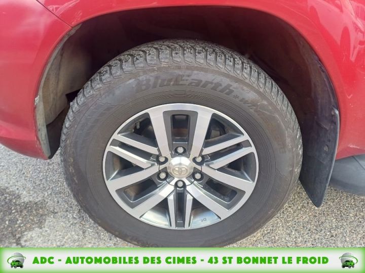 Toyota Hilux IV DOUBLE CABINE 2.4 D-4D 150 LOUNGE BVA Rouge Foncé - 12