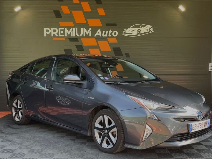 Toyota Prius 122h Lounge Hybride Cuir Complet Lign Front Assit Revision Neuve Gris - 2