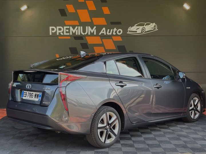 Toyota Prius 122h Lounge Hybride Cuir Complet Lign Front Assit Revision Neuve Gris - 4