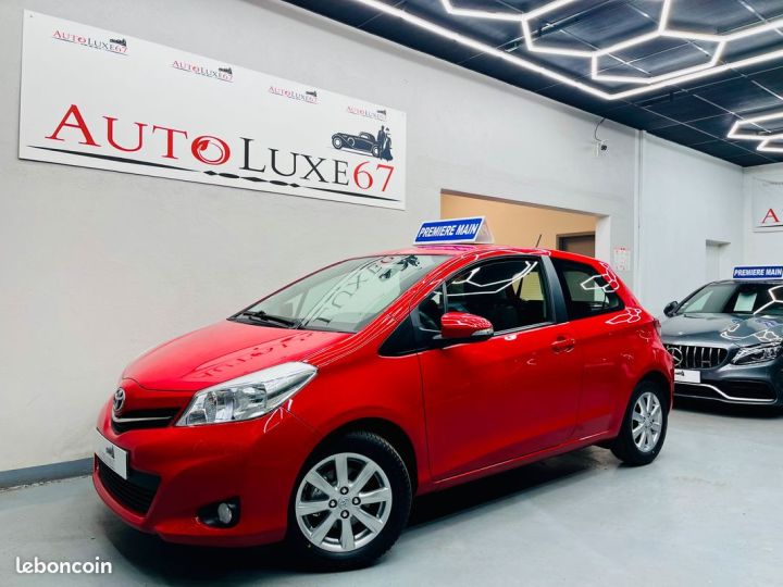 Toyota Yaris 1.0 VTT-i 70 CH 5 CV Rouge - 1