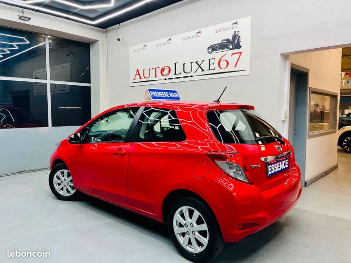 Toyota Yaris 1.0 VTT-i 70 CH 5 CV Rouge - 4