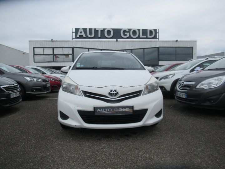 Toyota Yaris 100 VVT-i Dynamic Clim regulateur 5 portes Blanche - 2