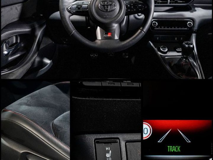 Toyota Yaris GR Track 261 – 1°Main Garantie constructeur Cam. Recul Sièges chauffants Keyless Apple Carplay 440EMOIS Noir - 9