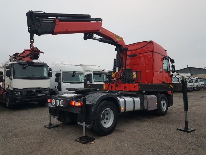 Tractor truck Renault C 480 + GRUE PALFINGER PK 22002EH ROUGE - 3