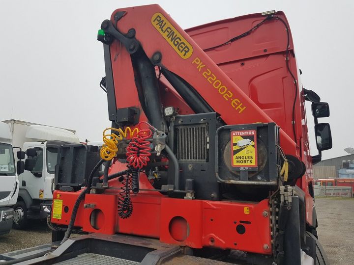 Tractor truck Renault C 480 + GRUE PALFINGER PK 22002EH ROUGE - 10