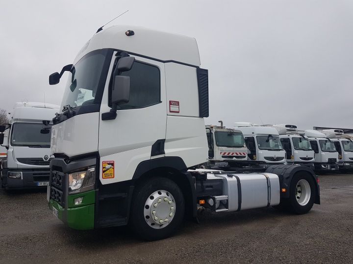 Tractor truck Renault T 460 euro 6 RTMD-ADR - RETARDER BLANC - VERT - 1