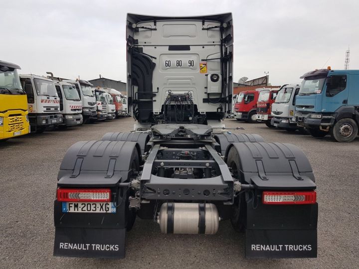 Tractor truck Renault T 520 6x2 - Toutes options - PTRA 70T. GRIS METAL - BORDEAUX - 5
