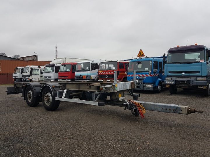 Trailer Samro Container carrier body PORTE-CAISSE MOBILE 7m80 GRIS - 3