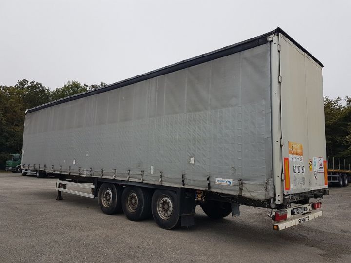 Trailer Schmitz S3 Curtain side body P.L.S.C. grand volume 97m3 (réhaussable) GRIS - 4