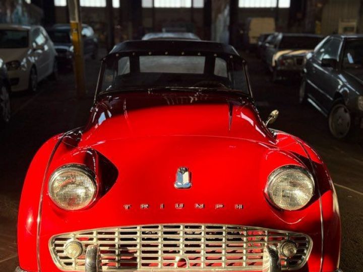 Triumph TR3 TR Sublime cabriolet Rouge - 4