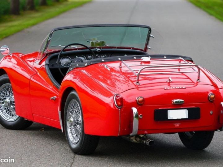 Triumph TR3A TR magnifique Rouge - 3