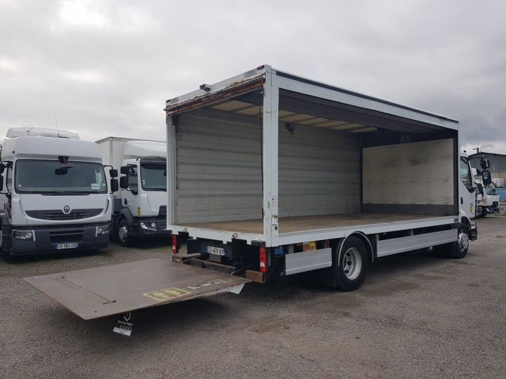 Trucks Renault Midlum Box body + Lifting Tailboard 270dxi.14 BRASSEUR - 142000 kms BLANC - 3