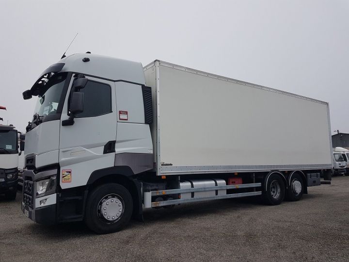 Trucks Renault T Box body + Lifting Tailboard HIGH 440 6x2 - FOURGON 8m50 + Hayon BLANC - 1