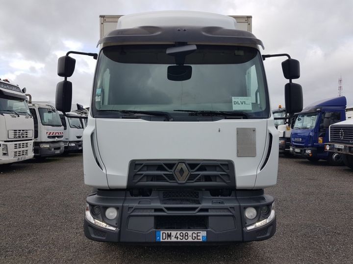 Trucks Renault D Box body + Lifting Tailboard 14.210dti euro 6 BLANC - 18