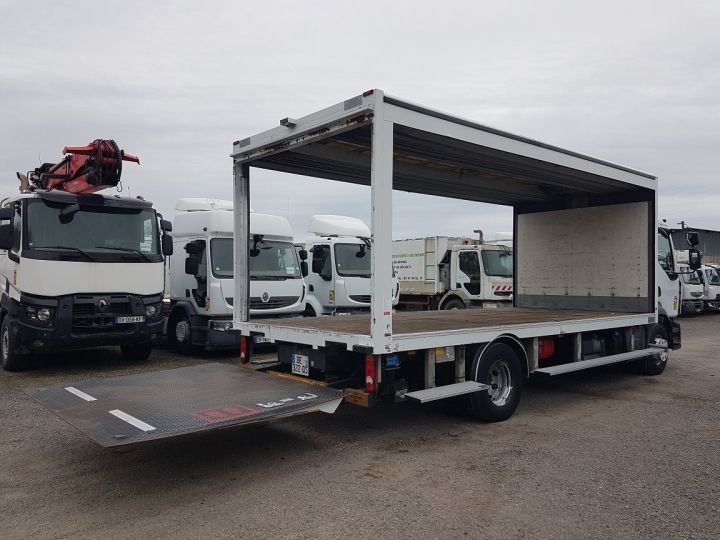 Trucks Renault D Box body + Lifting Tailboard 14.210dti euro 6 BRASSEUR BLANC - 3