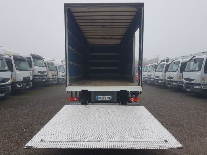 Trucks Renault D Box body + Lifting Tailboard WIDE 16.280dti COMFORT - Hayon 3000 kg BLANC - 12