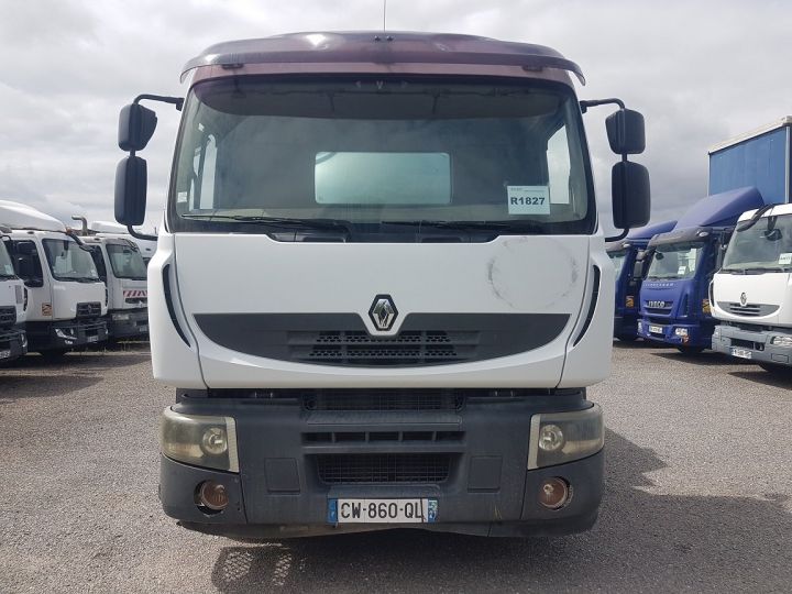 Trucks Renault Premium Foodstufs tank body 410dxi.19 - CITERNE INOX 12000 litres 2 cpts BLANC - GRIS - 18