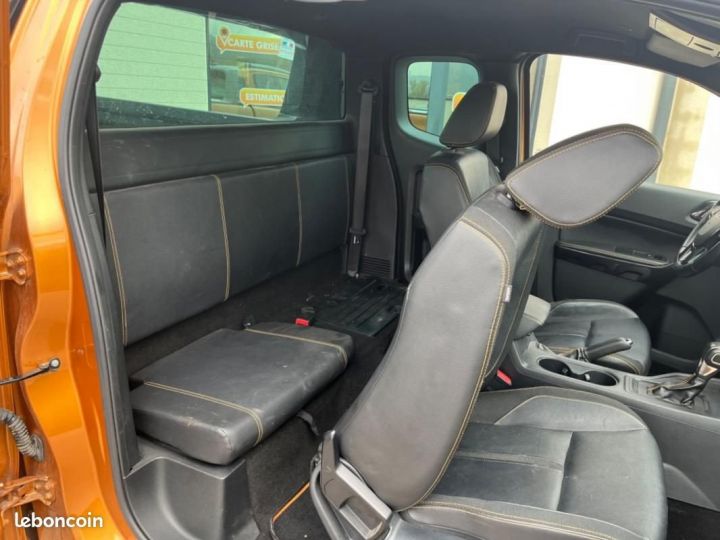 Utilitaire léger Ford Ranger 4 x 4 SUPER CABINE 2.0 TDCI 215CH WILDTRACK 4X4 BVA Orange - 14