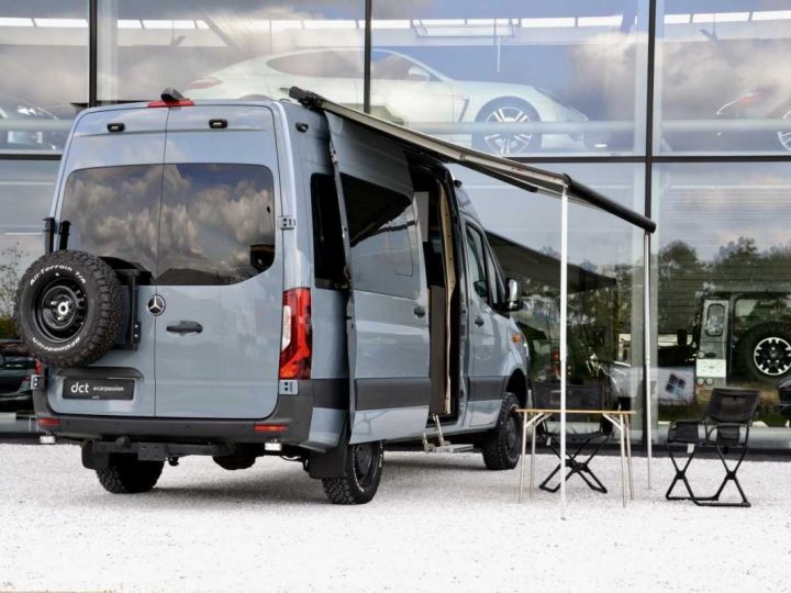 Utilitaire léger Mercedes Sprinter 4 x 4 3.0D V6 4X4 Offroad Camper FULL Gris - 1