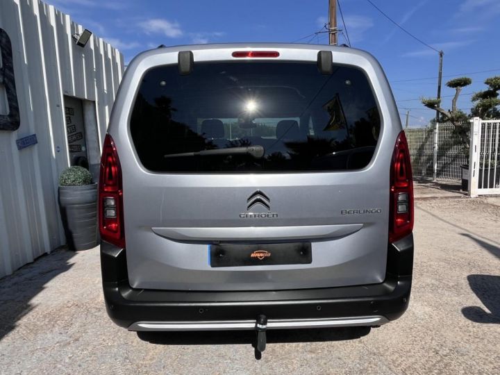 Utilitaire léger Citroen Berlingo Autre 1.2 PureTech 12V - 110 S&S 7pl  III COMBI M Shine PHASE 1 Gris métallisé - 5